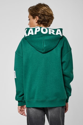 Sweat com capuz Merry - Verde