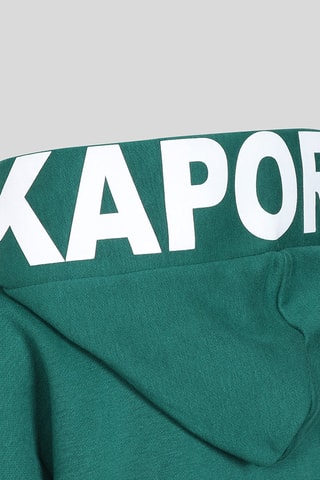 Sweat com capuz Merry - Verde