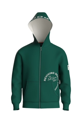 Sweat com capuz Merry - Verde