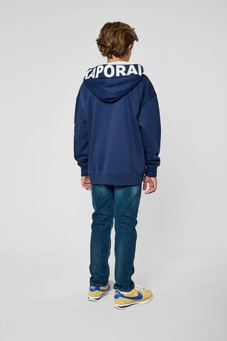 Sweat com capuz Merry - Azul-marinho