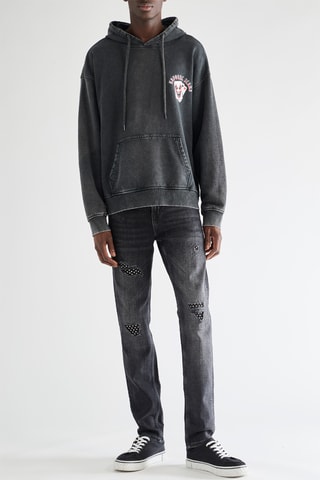 Sweat com capuz - Preto