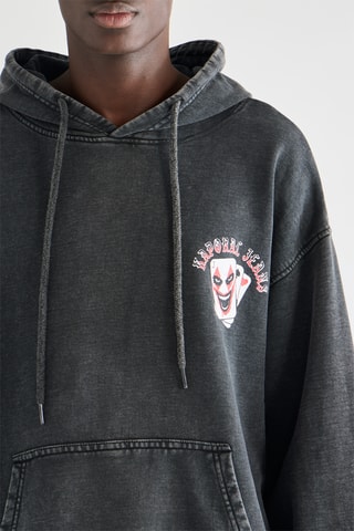 Sweat com capuz - Preto