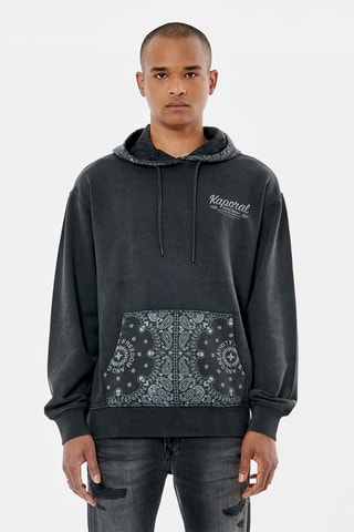 Sweat à capuche Rohan - Noir