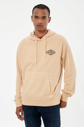 Sweat com capuz Relic - Biscoito