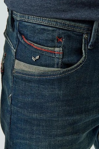 Bermudas direitas - Azul