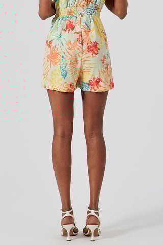 Macacão curto - Amarelo