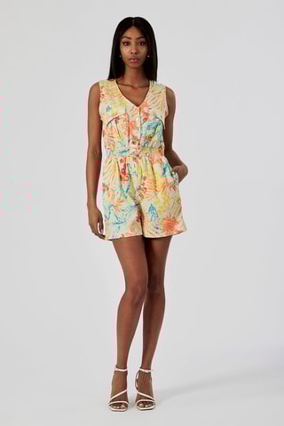 Macacão curto - Amarelo