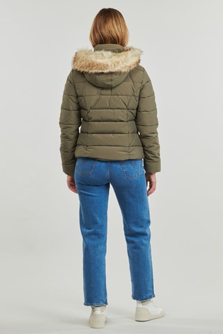 Blusão com capuz Mibby - Caqui