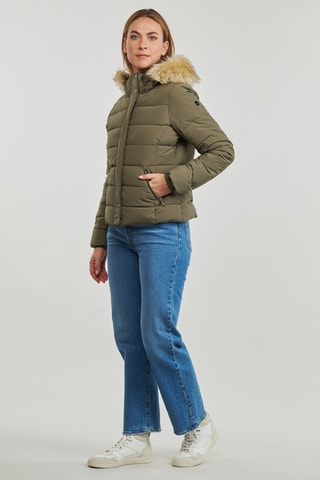 Blusão com capuz Mibby - Caqui