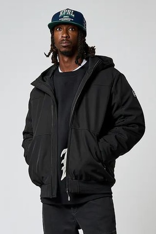 Blusão com capuz Royer - Preto