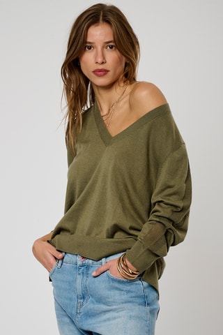 Camisola Voyou - Caqui