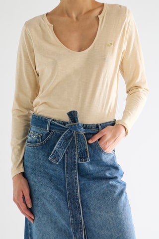 T-shirt Floro - Bege