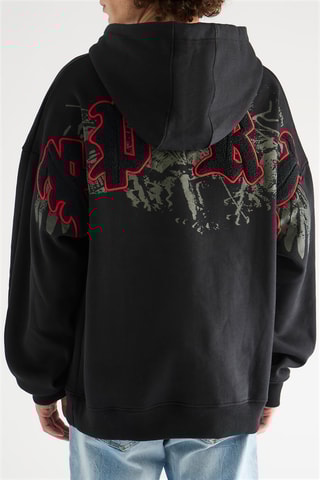 Sweat com capuz Salto - Preto