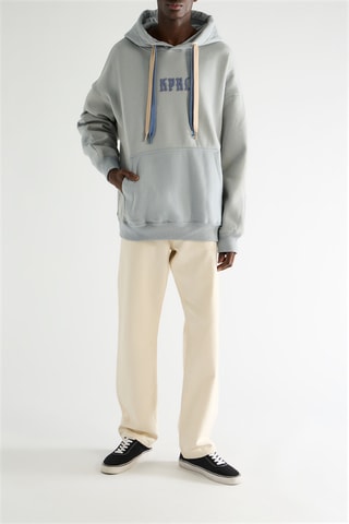 Sweat com capuz Salto - Azul-celeste