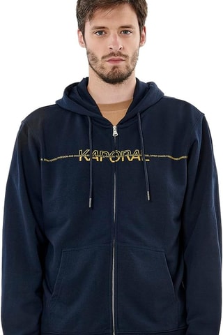 Sweat com capuz Rolan - Azul-marinho