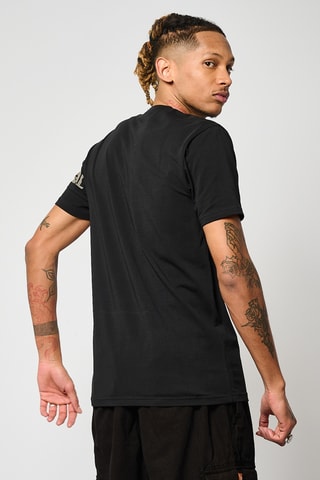 T-shirt slim Barny - Preto