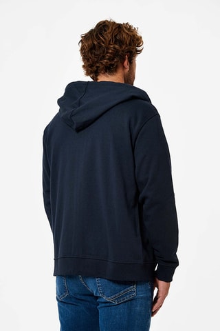 Sweat com capuz Barto - Azul-marinho