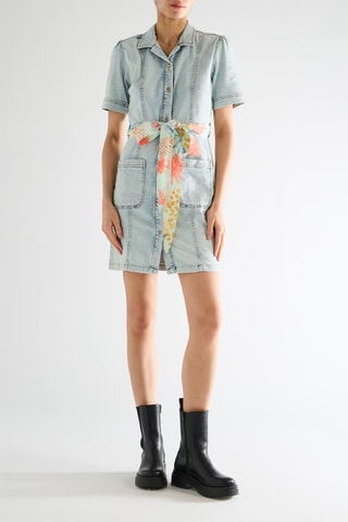 Vestido Brat - Azul-celeste