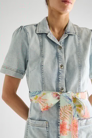 Vestido Brat - Azul-celeste