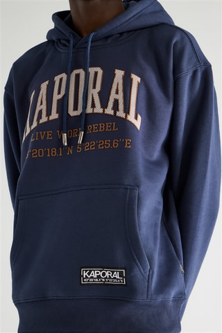 Sweat com capuz Benj - Azul-marinho