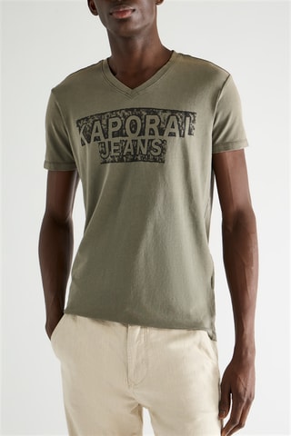 T-shirt Vince - Caqui