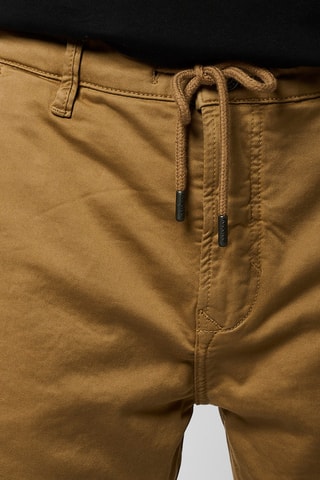 Calças chino slim - Castanho