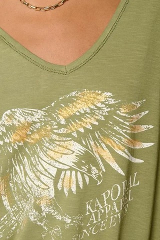 T-shirt Marjo - Caqui