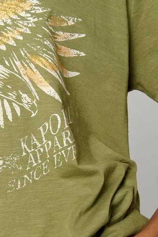 T-shirt Marjo - Caqui