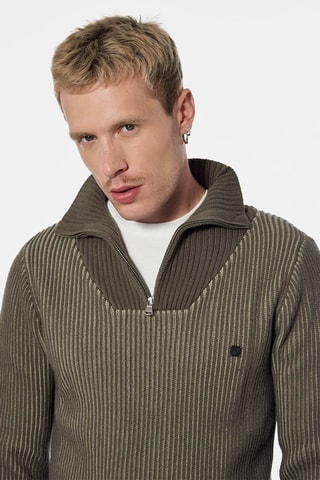 Camisola Stone - Caqui