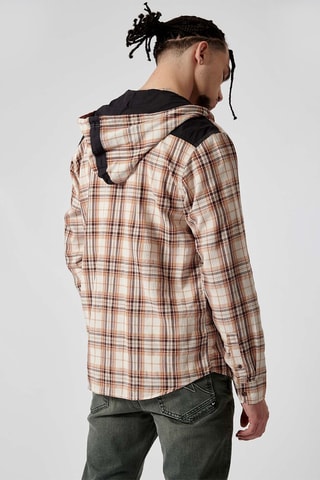 Camisa regular - Bege