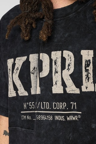 T-shirt regular Rox  - Preto