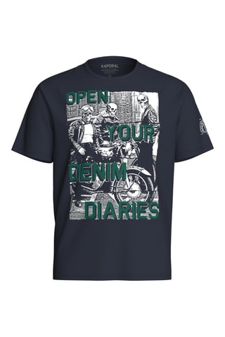 T-shirt regular Vorto - Azul-marinho