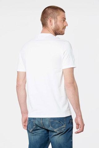 T-shirt em algodão biológico Taint - Branco