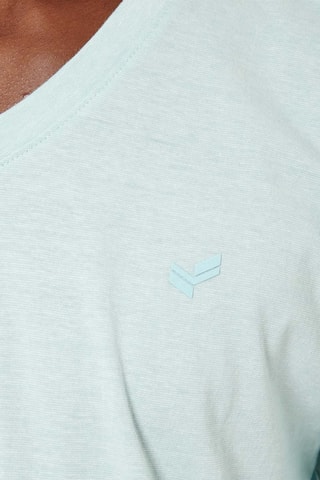 T-shirt em algodão biológico Save - Verde-água