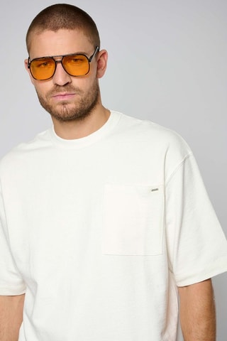 T-shirt Vivek - Branco