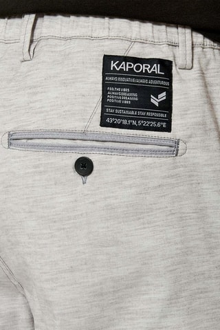 Calças direitas Maz - Cinzento-claro mesclado