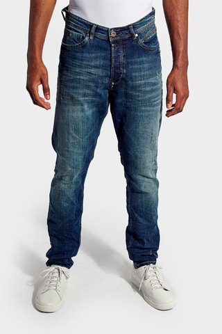 Calças de ganga slim Denny Azul-escuro