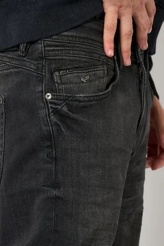 Calças de ganga slim Driss - Preto