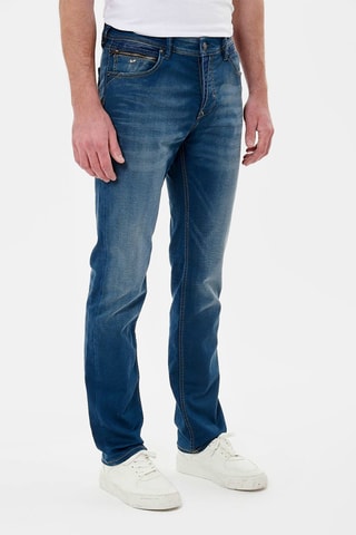 Calças de ganga direitas - Azul