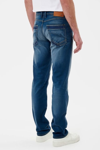 Calças de ganga direitas - Azul