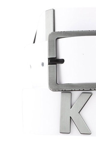 Cinto em couro Idem - Branco