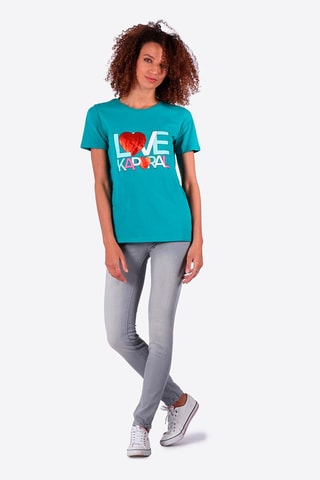 T-shirt Brail Turquesa