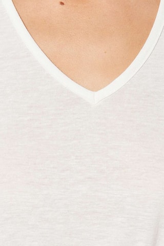 Camisola de alças em linho - Cru