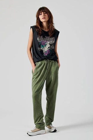 Camisola de alças - Preto