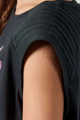 Camisola de alças - Preto