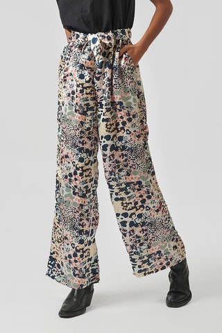 Calças wide legs Billy - Multicolor