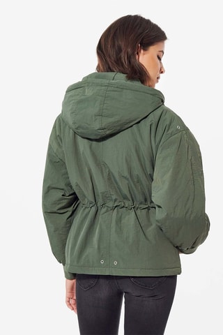 Casaco com capuz Dwen - Verde-escuro