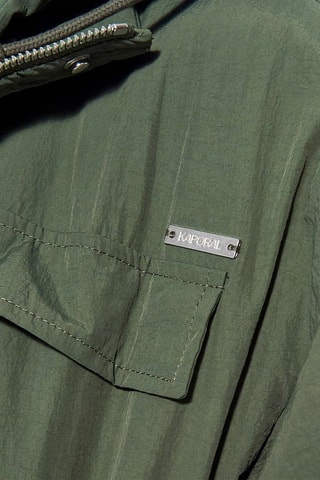 Casaco com capuz Dwen - Verde-escuro