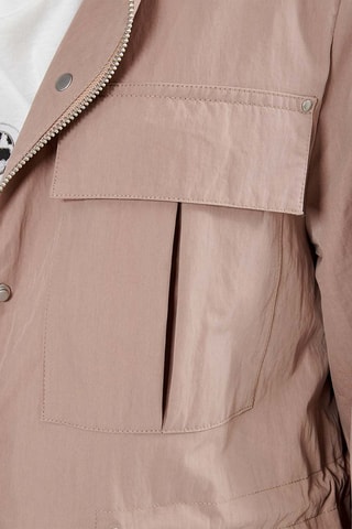 Casaco com capuz Adam - Bege