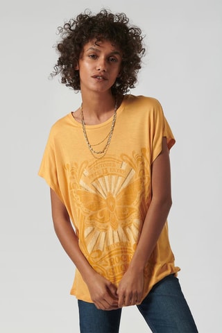 T-shirt Leya - Laranja